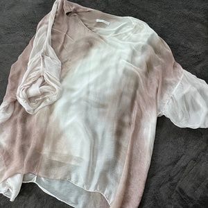 Ladies Italian made flowing top